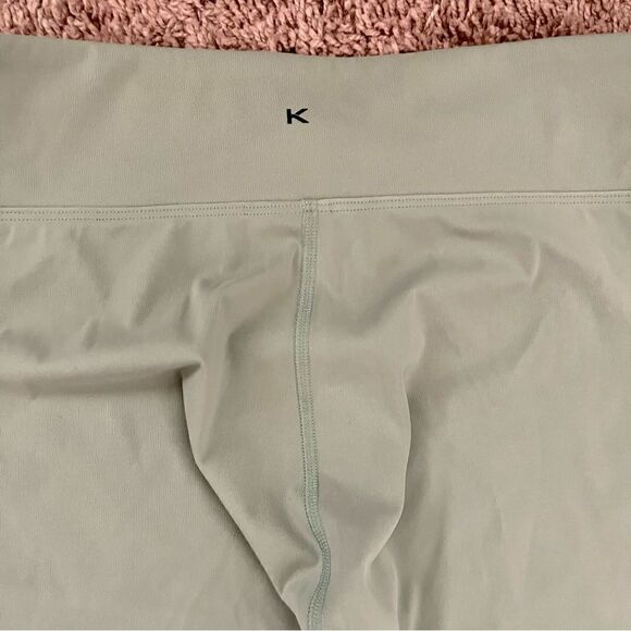 Koral Green Sage High Rise Black Out Athletic Exercise Legging’s SZ L NWOT - Picture 6 of 12